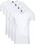 Suitable Otaru T-Shirt Brede Ronde Hals Wit 4-Pack - Thumbnail 1
