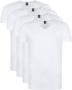 Suitable Vitasu T-Shirt V-Hals Wit 4-Pack - Thumbnail 1