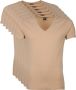 Suitable Vitaru Onzichtbaar Ondershirt Diepe V-Hals 6-Pack - Thumbnail 1