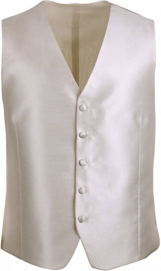 Suitable Kostuum Trouwgilet Ecru Carre - Foto 1