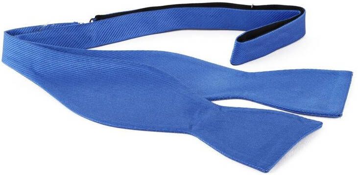 Suitable Zelfstrikker Zijde Midden Blauw F05