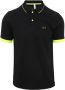 Sun68 Poloshirt Small Stripe Zwart Heren - Thumbnail 1
