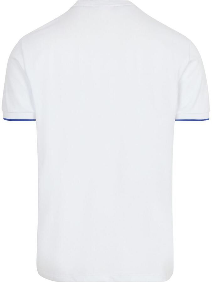 Sun68 Piqué T-Shirt Fluo Stripe Wit - Foto 2