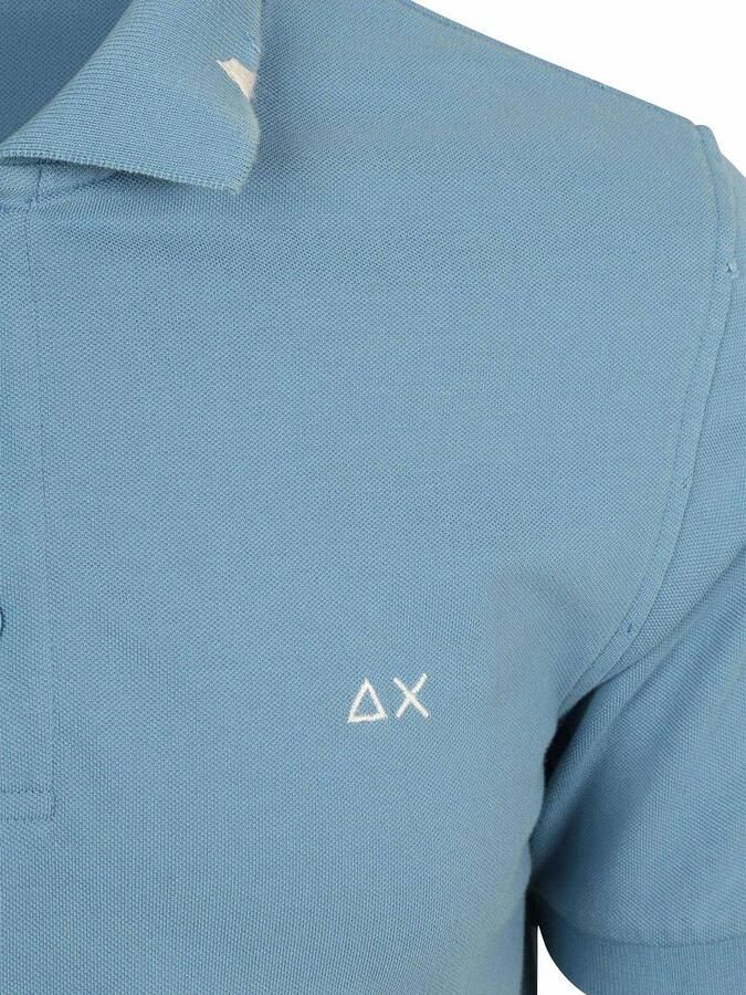 Sun68 Poloshirt Vintage Blauw