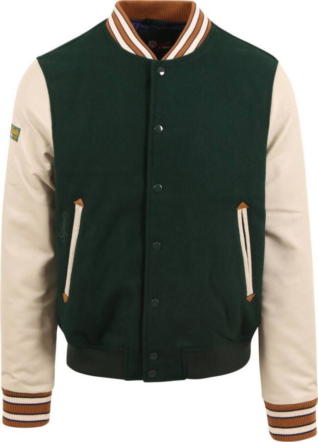 Superdry Collegejack met labeldetails model 'VINTAGE'