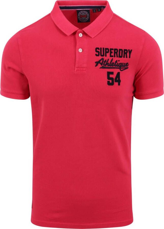 Superdry Classic Pique Polo Superstate Roze