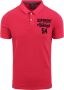 Superdry Polo Vintage Superstate Roze Heren - Thumbnail 2