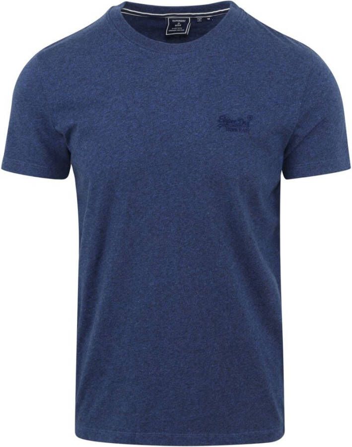 Superdry Classic T-Shirt Donkerblauw Navy