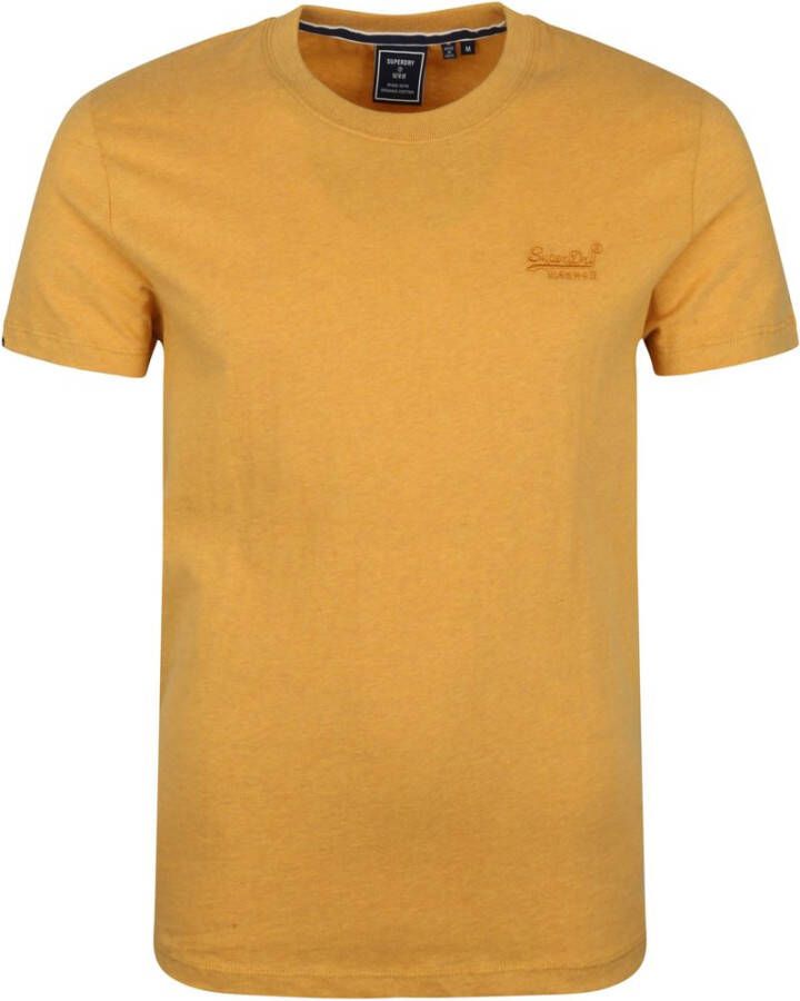 Superdry Classic T-Shirt Geel