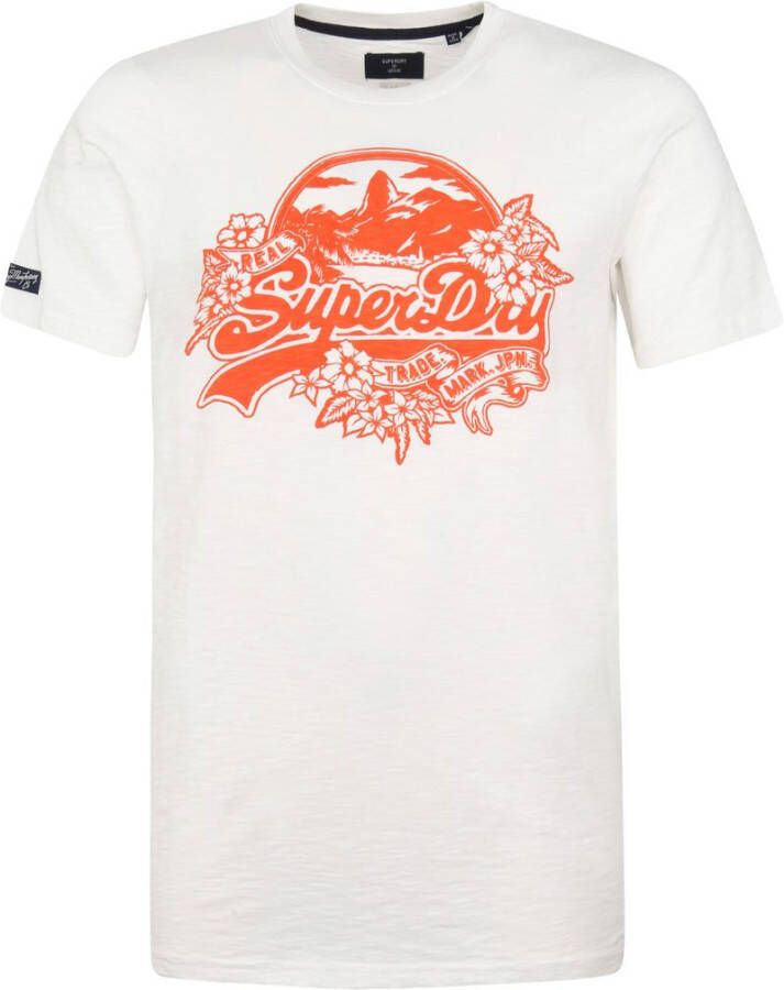 Superdry Classic T-Shirt Logo Wit