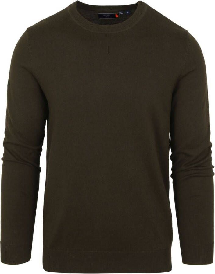 Superdry Pullover Hoxton Donkergroen Groen Heren - Foto 2