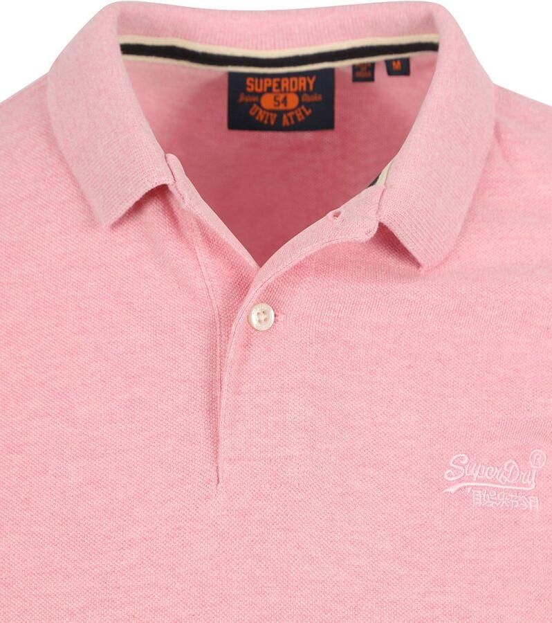 Superdry regular fit polo Classic Pique met logo rei