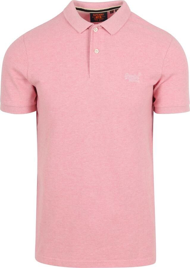 Superdry regular fit polo Classic Pique met logo rei