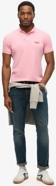Superdry regular fit polo Classic Pique met logo rei - Foto 5