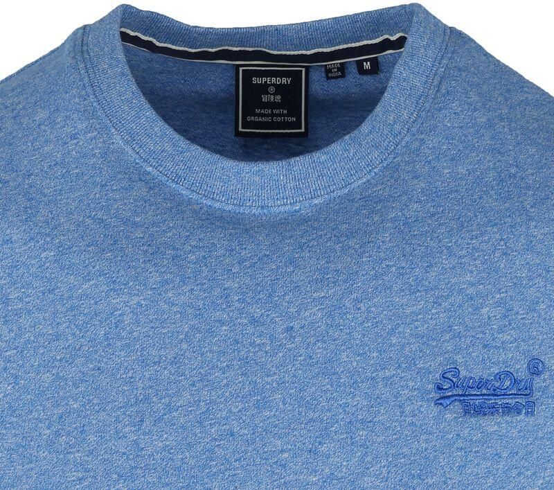 Superdry T-shirt met korte mouwen Vintage Logo Emb Blauw Heren