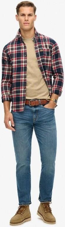 Superdry Beige T-shirts en Polos Klassieke Collectie Beige Heren - Foto 17