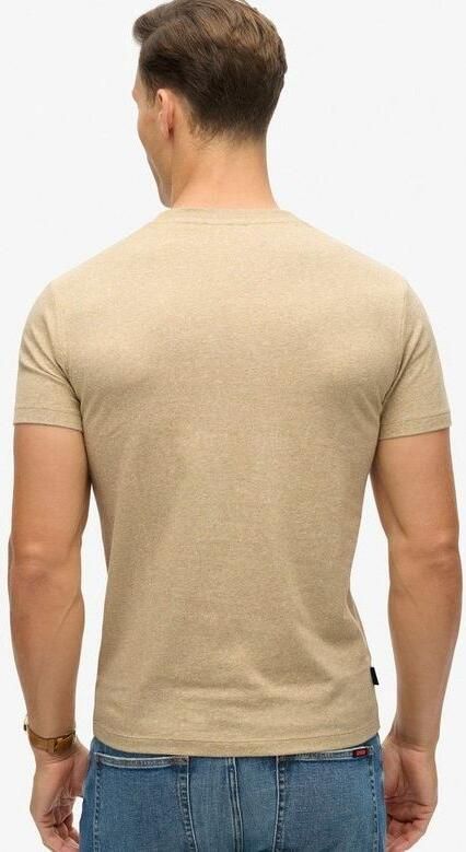 Superdry Beige T-shirts en Polos Klassieke Collectie Beige Heren - Foto 16