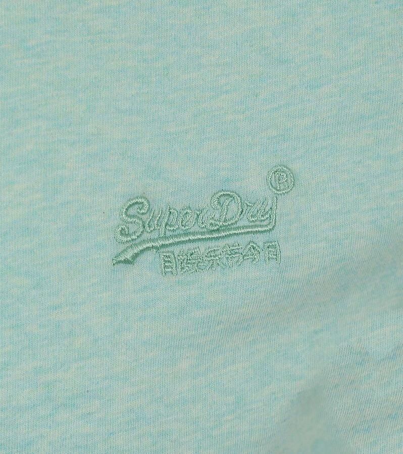 Superdry T-shirt in gemêleerde look model 'Vintage Logo' - Foto 3