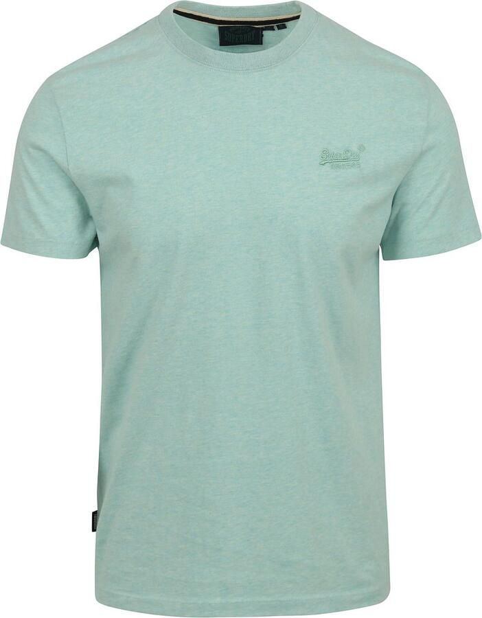 Superdry T-shirt in gemêleerde look model 'Vintage Logo'