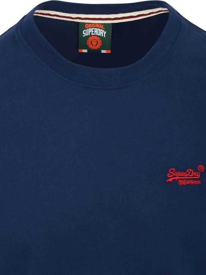 Superdry Shirt met ronde hals ESSENTIAL LOGO EMB TEE - Foto 4