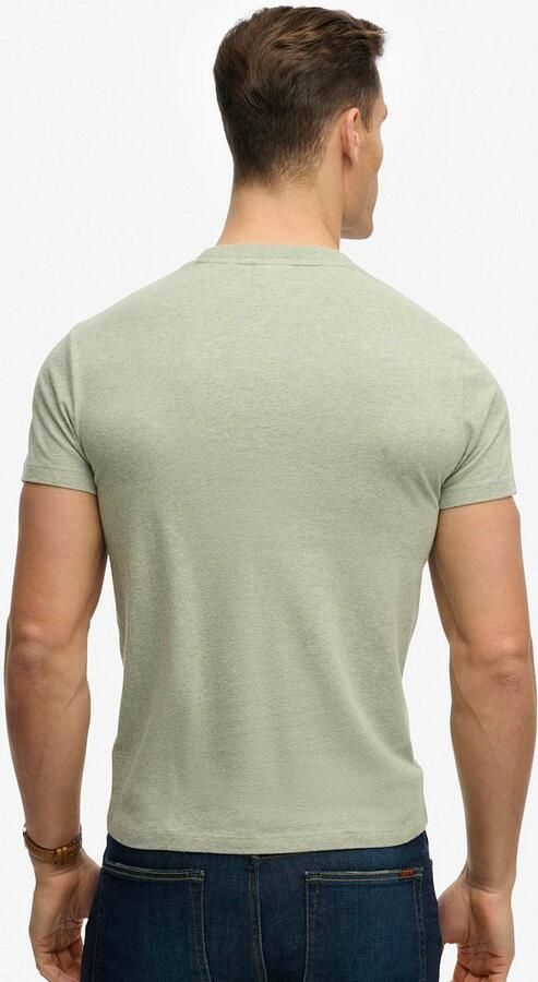 Superdry Essential T-Shirt Melange Groen - Foto 5