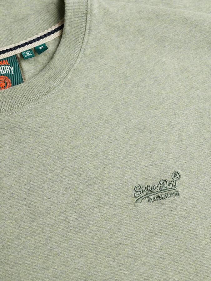 Superdry Essential T-Shirt Melange Groen - Foto 4