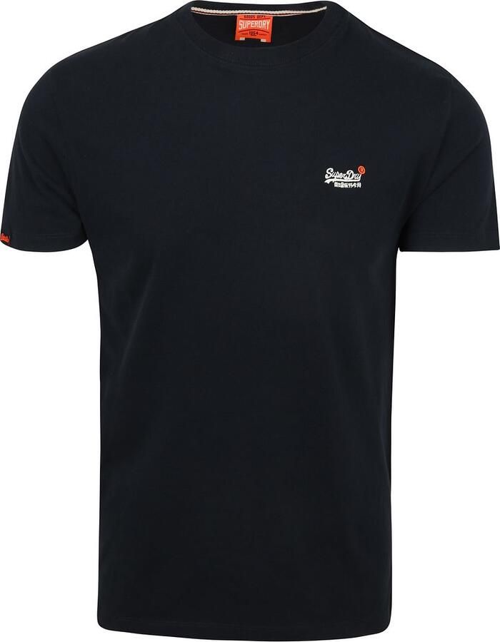 Superdry T-shirt Korte Mouw Essentieel Contrast EMB T-shirt - Foto 2