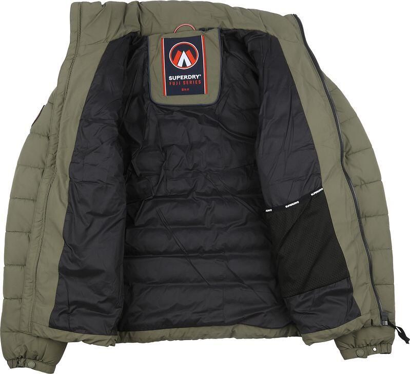 Superdry Gewatteerd jack met opstaande kraag model 'Fuji' - Foto 3