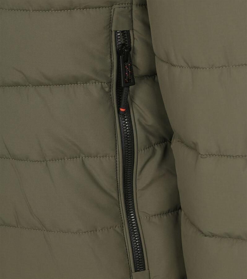 Superdry Gewatteerd jack met opstaande kraag model 'Fuji'