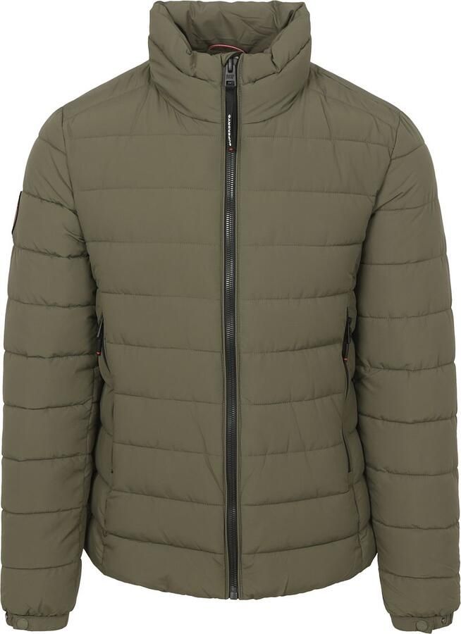 Superdry Gewatteerd jack met opstaande kraag model 'Fuji'