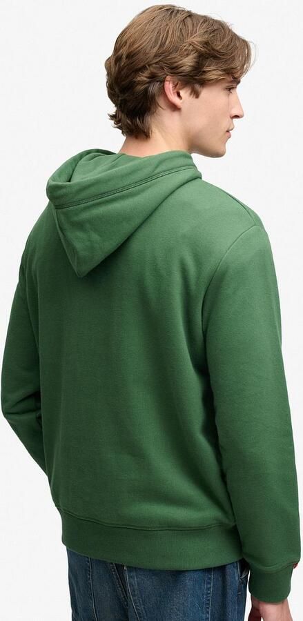 Superdry Sweater Hoodie Logo Essential Rich Boston Green - Foto 6