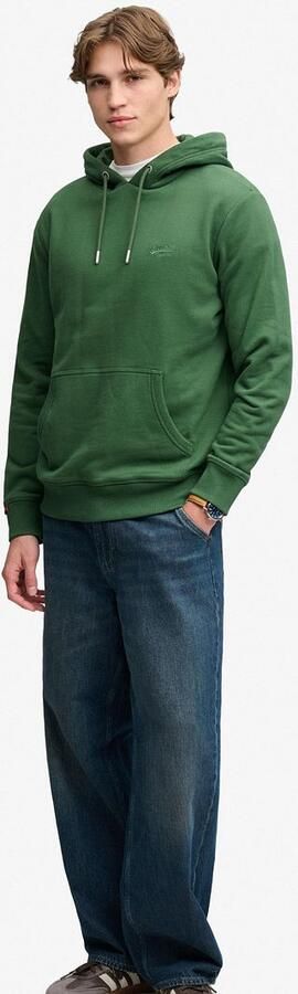 Superdry Sweater Hoodie Logo Essential Rich Boston Green - Foto 7