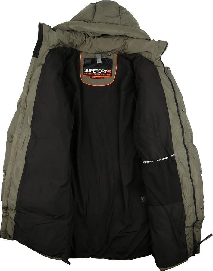 Superdry Fuji Padded Hooded Sports Puffer Mid Jas Heren - Foto 3