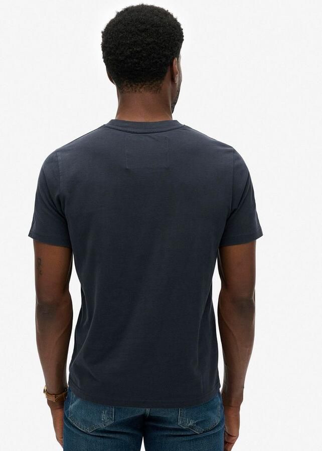 Superdry Neon Relaxed T-Shirt Navy - Foto 5