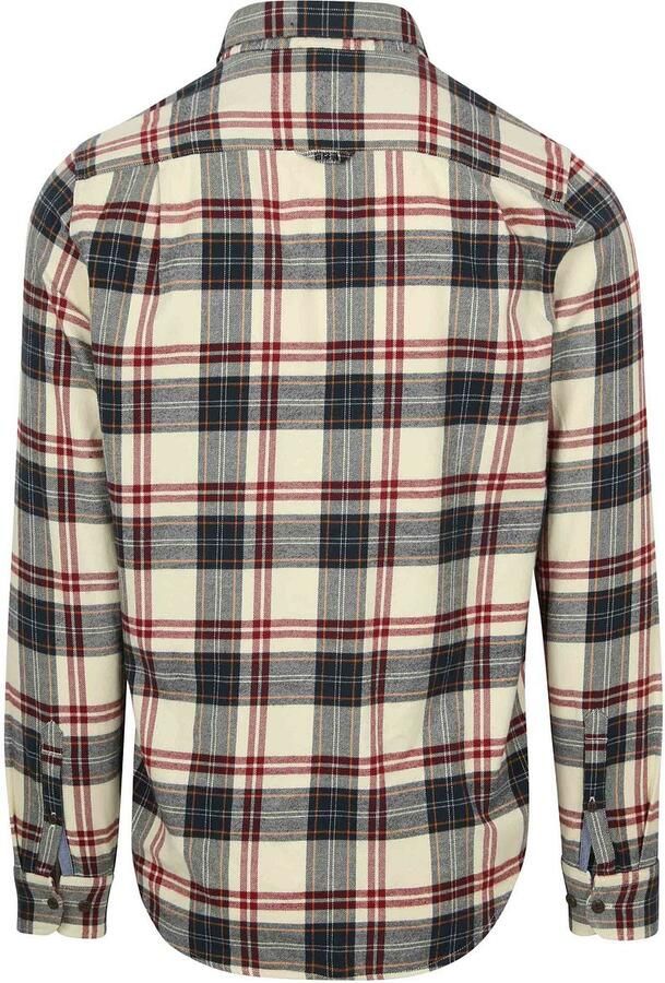 Superdry Overhemd Lumberjack Ruit Off White - Foto 4