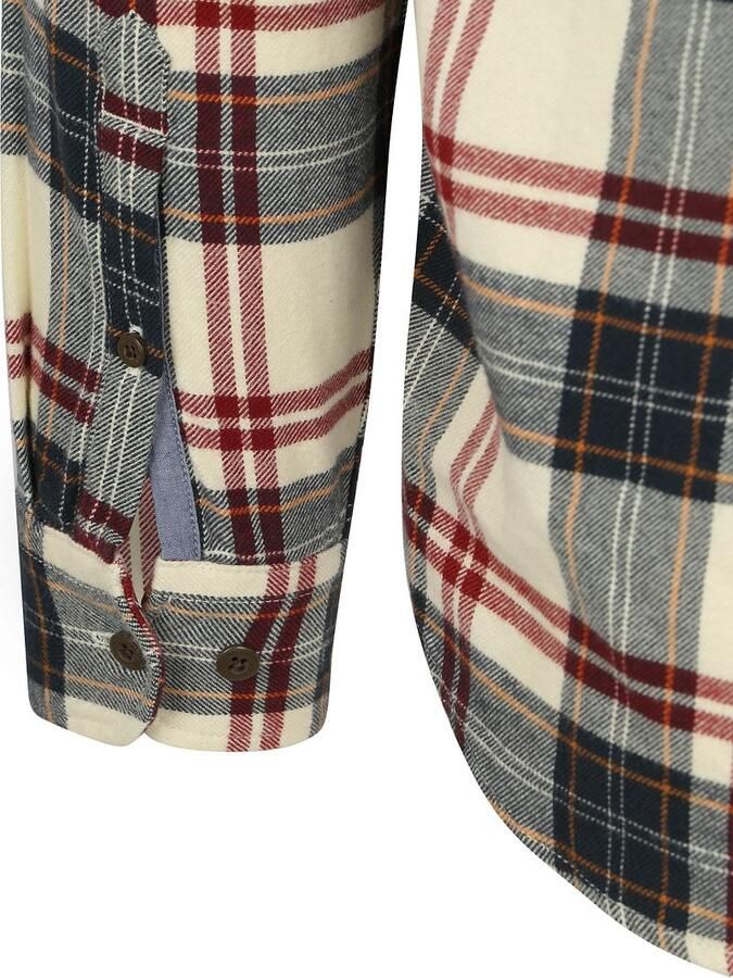 Superdry Overhemd Lumberjack Ruit Off White - Foto 3