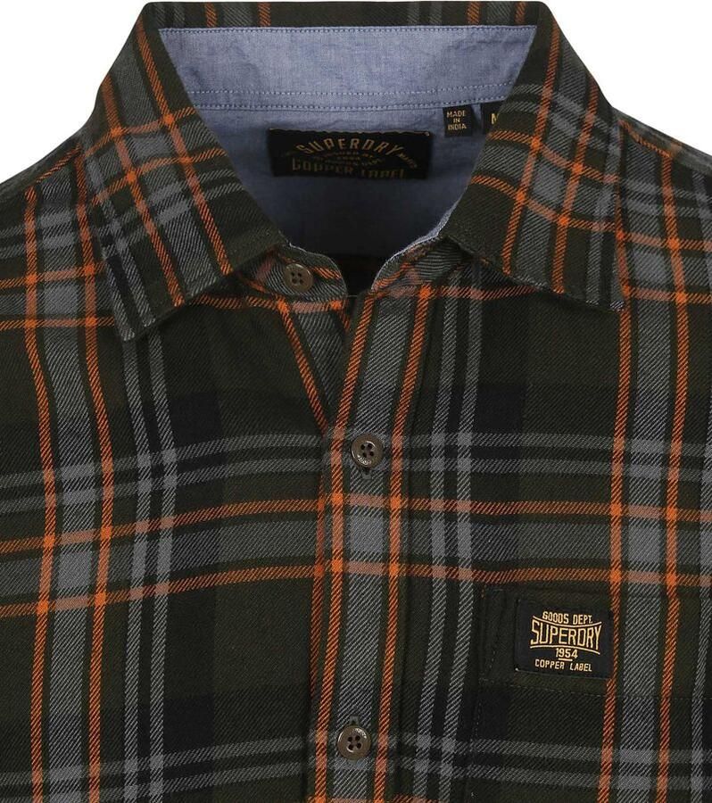 Superdry Overhemd met lange mouwen Organic Cotton Lumberjack Check Shirt