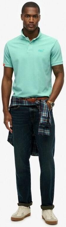 Superdry Polo Shirt Korte Mouw Polo Vint Destroy - Foto 4