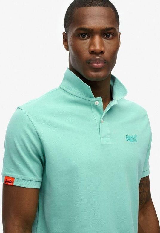 Superdry Polo Shirt Korte Mouw Polo Vint Destroy - Foto 4
