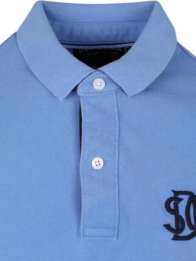 Superdry Polo Piqué Monogram Blauw - Foto 5