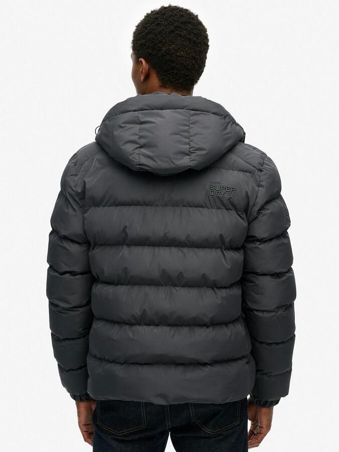 Superdry Gewatteerd jack met labelstitching en capuchon - Foto 2