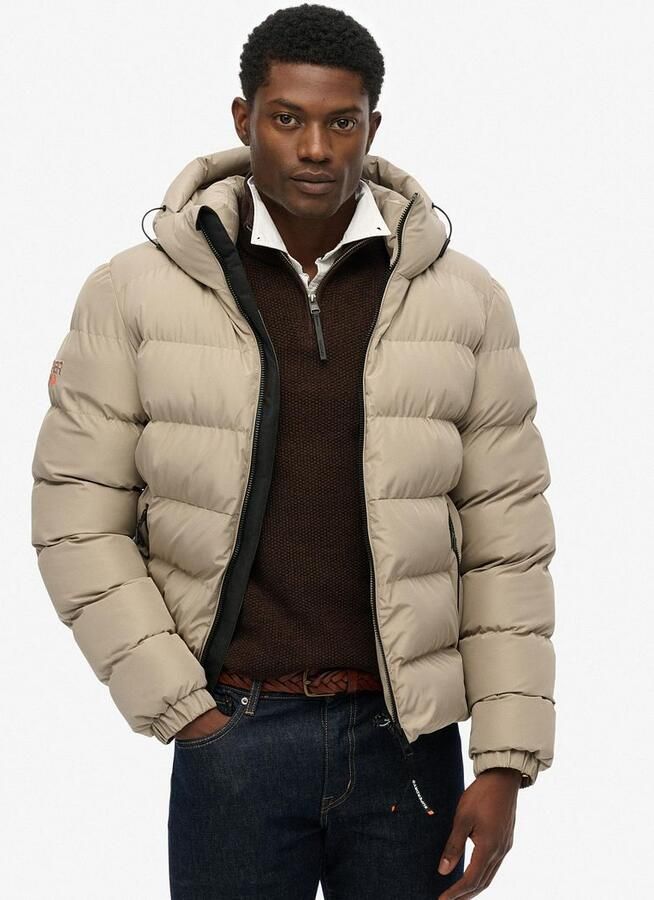 Superdry Hooded Sports Puffer Winterjas Heren - Foto 9