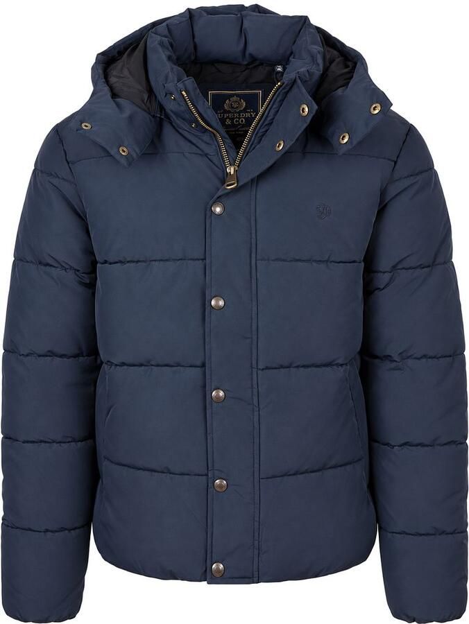 Superdry Gewatteerd jack met capuchon en ritssluiting - Foto 2