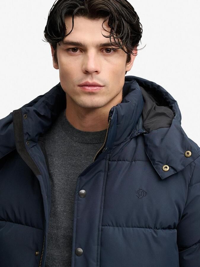 Superdry Gewatteerd jack met capuchon en ritssluiting - Foto 4