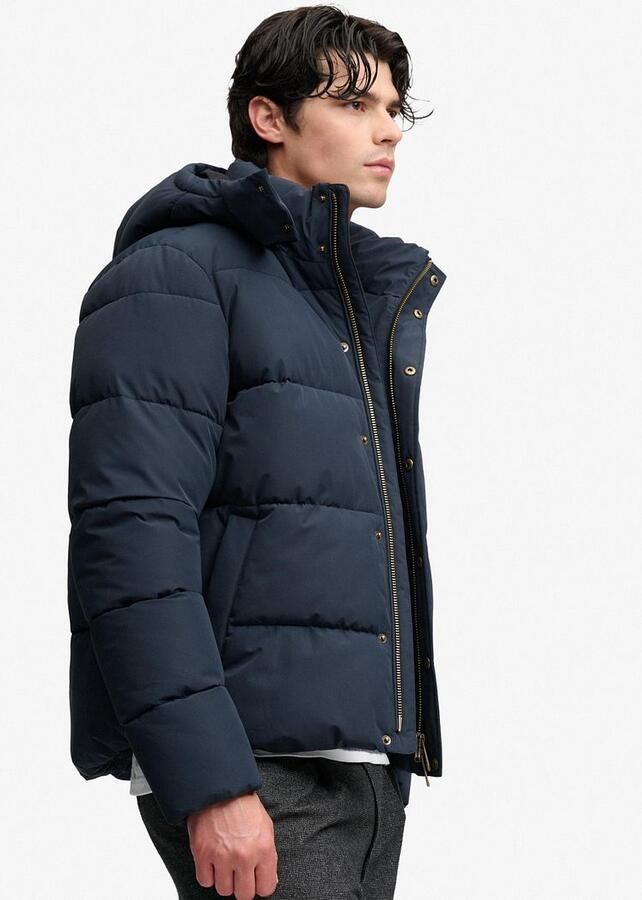 Superdry Gewatteerd jack met capuchon en ritssluiting - Foto 6