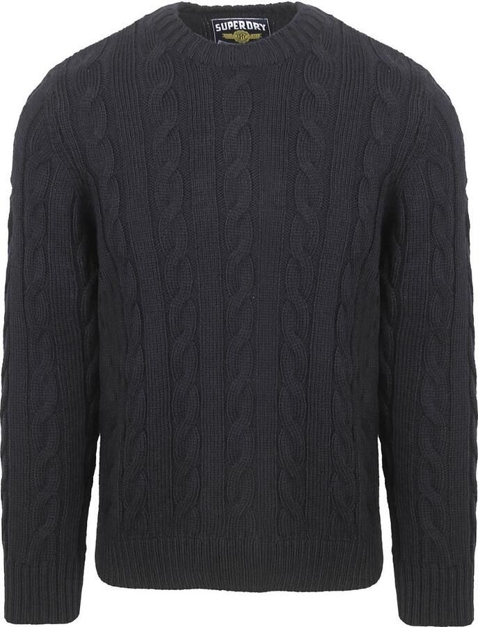 Superdry Pullover Jacob Cable Navy