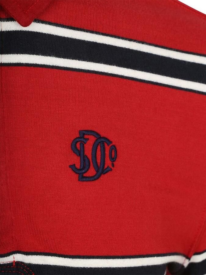 Superdry Rugby Polo Vintage Streep Rood - Foto 4