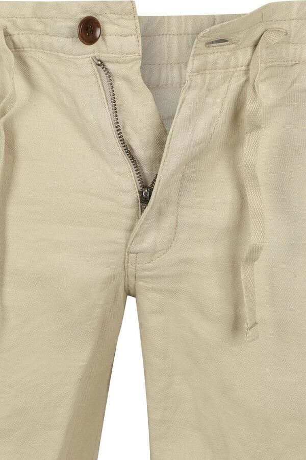 Superdry Broek Short Linen Merchant Abbey Stone - Foto 5