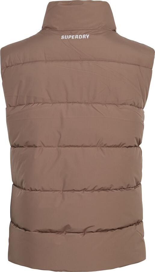 Superdry Trainingsjack Sports Puffer Bodywarmer Beige - Foto 2
