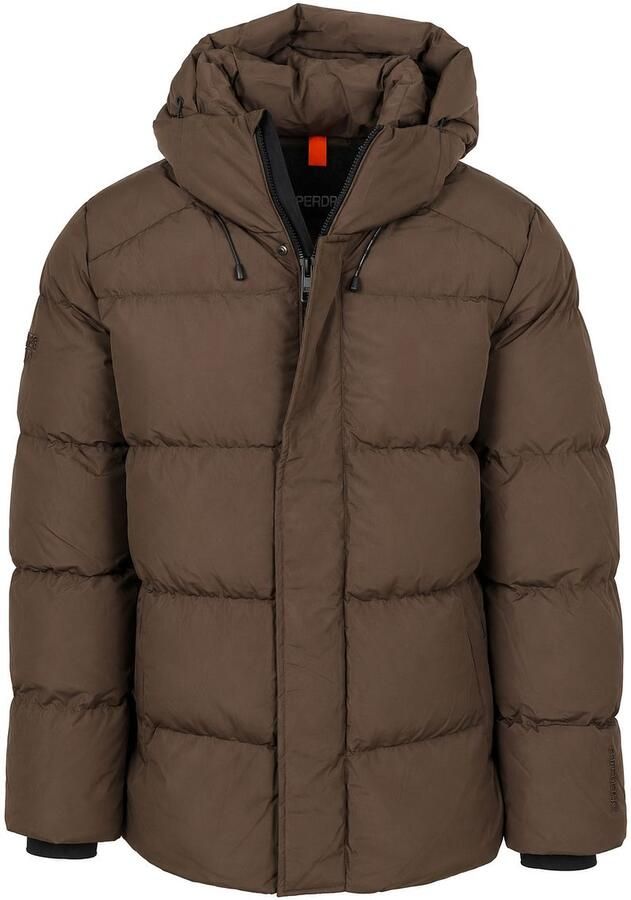 Superdry Blazer Sports Pufferjas Bruin